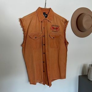 Bike Week Cut Off Jean Vest